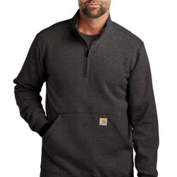 Carhartt Midweight 1/4 Zip Mock Neck Sweatshirt CT105294 Midweight 1/4 Zip Mock Neck Sweatshirt Thumbnail