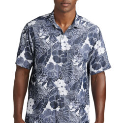 Coconut Point Playa Flora Short Sleeve Shirt Thumbnail