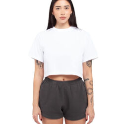 Women's Garment-Dye Fleece Shorts Thumbnail