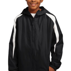 Youth Fleece Lined Colorblock Jacket Thumbnail