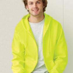 Unisex NuBlend® Full-Zip Hooded Sweatshirt Thumbnail