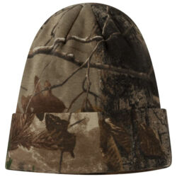 12" Licensed Camo Cuffed Beanie Thumbnail