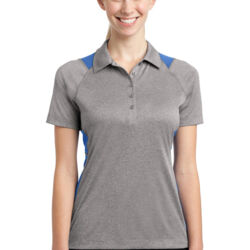 Women's Heather Colorblock Contender Polo Thumbnail