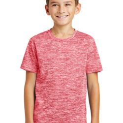 Youth PosiCharge ® Electric Heather Tee Thumbnail