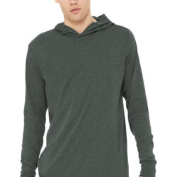 Unisex Jersey Long Sleeve Hoodie Thumbnail