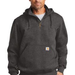 Carhartt Rain Defender ® Paxton Heavyweight Hooded Zip Mock Sweatshirt CT100617 Rain Defender ® Paxton Heavyweight Hooded Zip Mock Sweatshirt Thumbnail