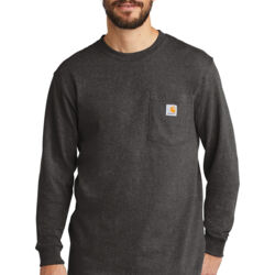 Carhartt Workwear Pocket Long Sleeve T Shirt CTK126 Workwear Pocket Long Sleeve T Shirt Thumbnail