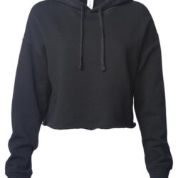 Women’s Lightweight Crop Hooded Sweatshirt Thumbnail