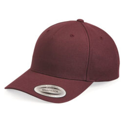 Premium Five-Panel Curved Bill Snapback Cap Thumbnail