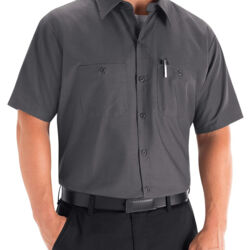 Men's Tall Mimix™ Short Sleeve Work Shirt Thumbnail