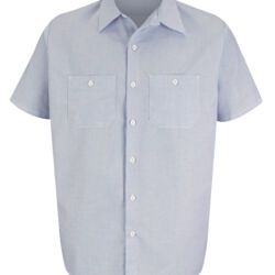 Men's Industrial Stripe Work Shirt Thumbnail