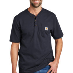 Carhartt Short Sleeve Henley T Shirt CTK84 Short Sleeve Henley T Shirt Thumbnail