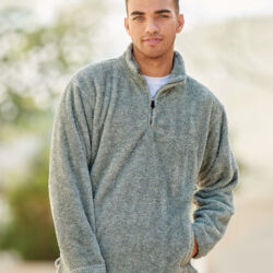 Unisex Boundary Shag Frosty Sherpa Quarter-Zip Pullover Thumbnail