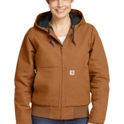 Carhartt Women's Washed Duck Active Jac CT104053 Women's Washed Duck Active Jac Thumbnail