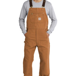 Carhartt Duck Unlined Bib Overalls CT102776 Duck Unlined Bib Overalls Thumbnail