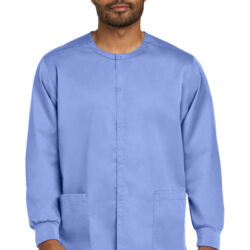 Unisex WorkFlex Snap Front Scrub Jacket Thumbnail