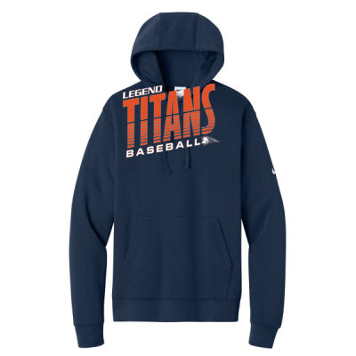 Stripes - Club Fleece Sleeve Swoosh Pullover Hoodie Thumbnail