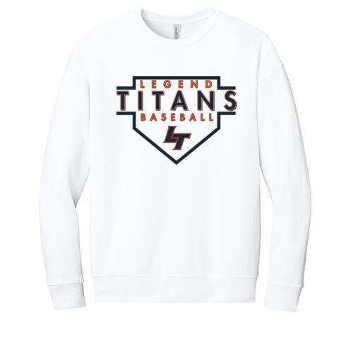 Home Plate - Unisex Sponge Fleece Drop Shoulder Sweatshirt Thumbnail