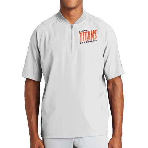 Stripes - Cage Short Sleeve 1/4 Zip Jacket Thumbnail