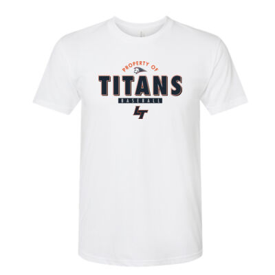 Property Of Titans - Unisex Triblend T-Shirt Thumbnail
