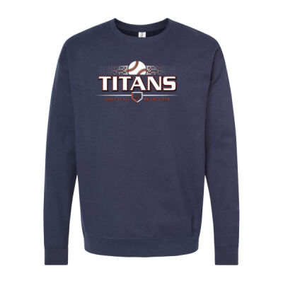 Halftone - Unisex Fleece Crewneck Sweatshirt Thumbnail