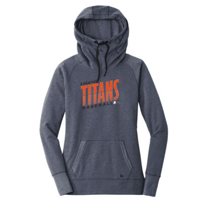 Stripes - Ladies Tri Blend Fleece Pullover Hoodie Thumbnail
