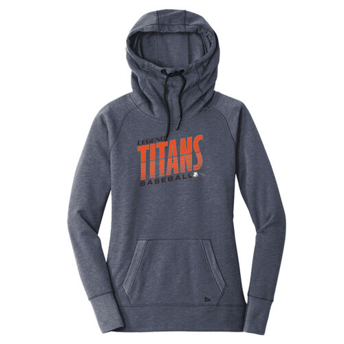 Stripes - Ladies Tri Blend Fleece Pullover Hoodie Thumbnail