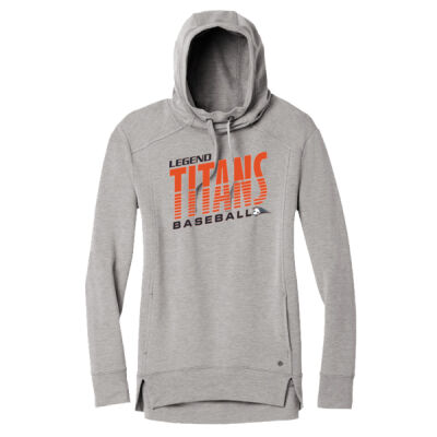 Stripes - Ladies Luuma Pullover Fleece Hoodie Thumbnail