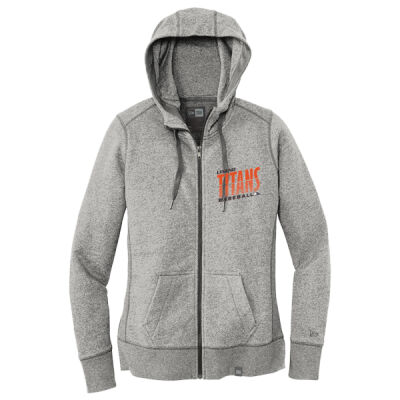 Stripes - Ladies French Terry Full Zip Hoodie Thumbnail