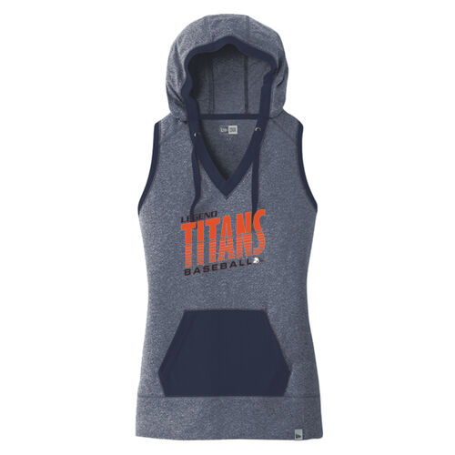 Stripes - Ladies Heritage Blend Hoodie Tank Thumbnail