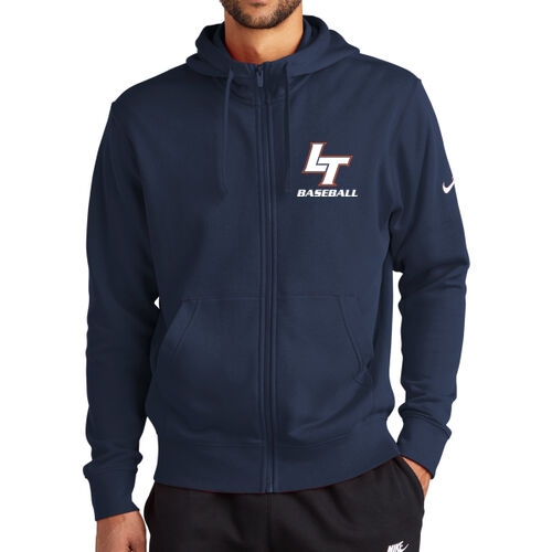 LT Baseball - Club Fleece Sleeve Swoosh Full Zip Hoodie LT Baseball - Club Fleece Sleeve Swoosh Full Zip Hoodie Thumbnail