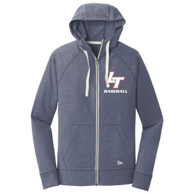 LT Baseball - Sueded Cotton Blend Full Zip Hoodie Thumbnail