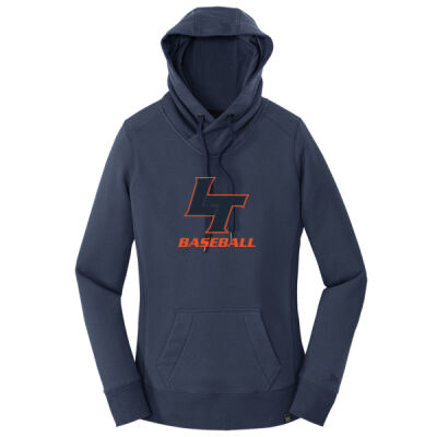 LT Baseball - Ladies French Terry Pullover Hoodie Thumbnail