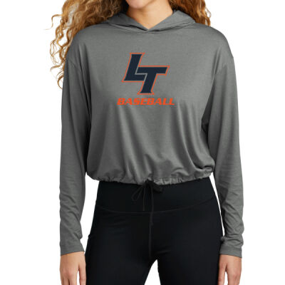 LT Baseball - Ladies Power Long Sleeve Hoodie Thumbnail