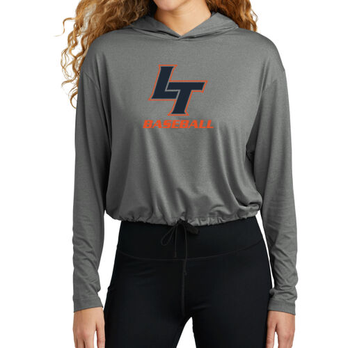 LT Baseball - Ladies Power Long Sleeve Hoodie Thumbnail