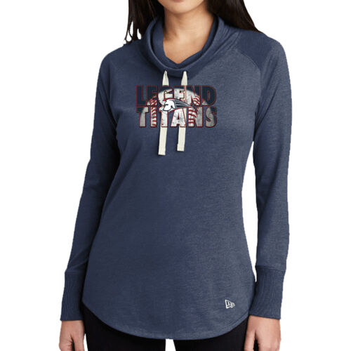 Silhouette - Ladies Sueded Cotton Blend Cowl Tee Thumbnail