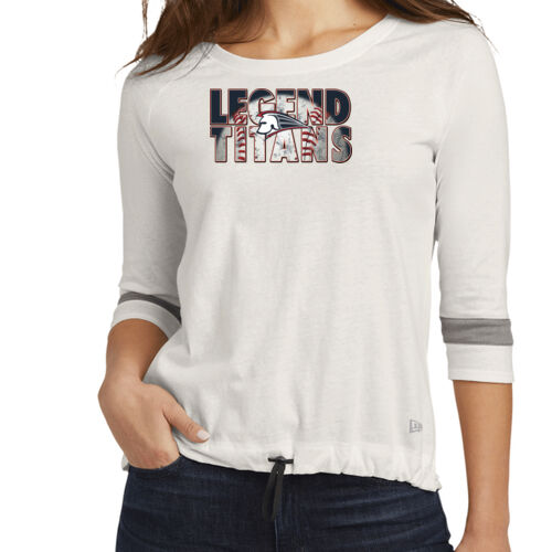 Silhouette - Ladies Tri Blend 3/4 Sleeve Tee Thumbnail