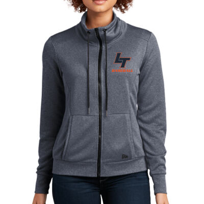 LT Baseball - Ladies Performance Terry Full Zip Cowl Thumbnail