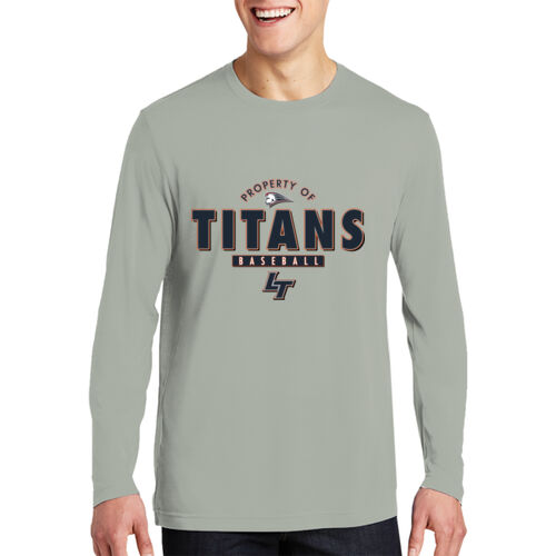 Property Of Titans - Long Sleeve PosiCharge ® Competitor Cotton Touch Tee Property Of Titans - Long Sleeve PosiCharge ® Competitor Cotton Touch Tee Thumbnail