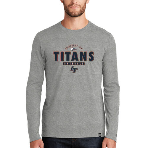 Property Of Titans - Heritage Blend Long Sleeve Crew Tee Property Of Titans - Heritage Blend Long Sleeve Crew Tee Thumbnail
